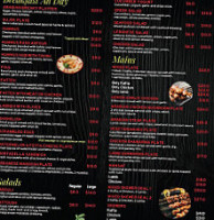 Arabian Lebanese /pizza menu