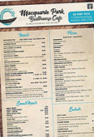 Macquarie Park Boathouse Cafe And Official menu