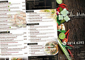 Thai Malila Augustine Heights menu