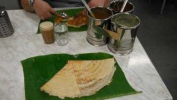 Raj's Banna Leaf food