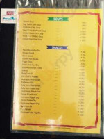 Chinmayee's menu