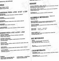 Flutterbucks Pizzeria menu