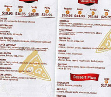 Lightsview Pizza menu