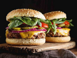 Gb Vegetarian Burger @bb Foodcourt food