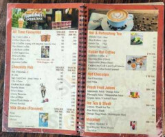 Shambhu's Coffee menu