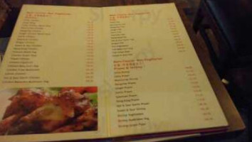 Sanghai Pure Chinese Food menu