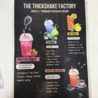 The Thick Shake Factory food