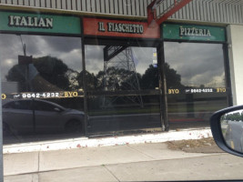 Fat Pizza outside
