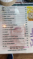 Nababi Bangladeshi menu