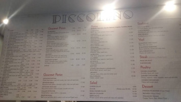 Piccolino Express (takeaway) menu