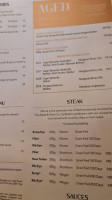 The Meat Wine Co Chadstone menu