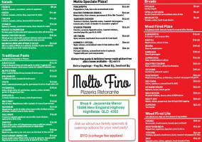 Molto Fino Pizzeria outside