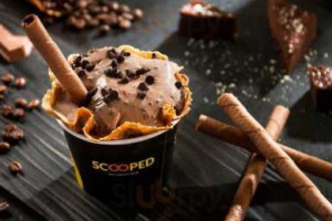 Scooped food