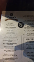 Paddy's Irish Pub Grill menu
