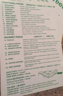 Lord Street Pizza menu