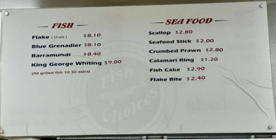 Fish Choices inside