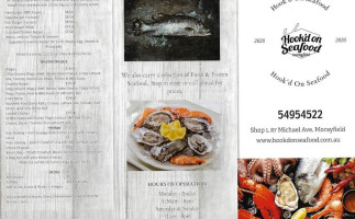 Hook'd On Seafood Morayfield menu