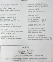 Lawnton Coffee Shop menu