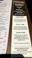 Parkview Hotel menu