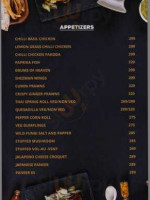Ants Cafe menu