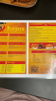 Big 5 Burgers menu