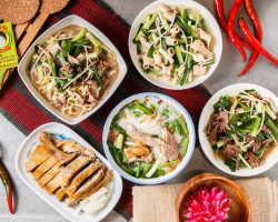 Zhōng Zhèng Tái Yā Ròu Miàn food
