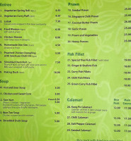Asiana Kitchen menu