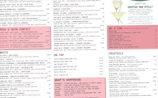 Dandelion menu