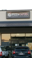 Pizza Capers Temporarily Closed outside