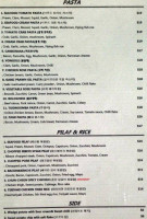 Cafe 928 menu