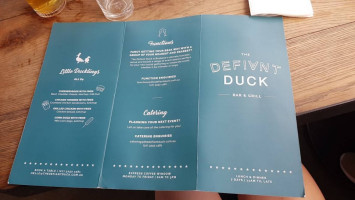 The Defiant Duck food