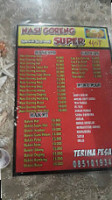 Nasi Goreng Super Hot menu