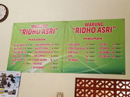 Warung Ridho inside