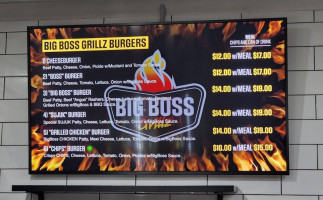 Big Boss Grillz menu