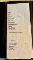 Aquitaine Brasserie menu