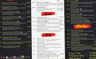 Thai Jad Jaan Cafe menu