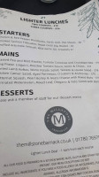 The Millstone At Barnack menu
