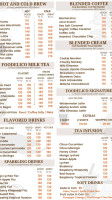 Foodelico Bistro menu