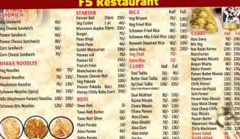 F5 Pure Veg Fast Food And menu