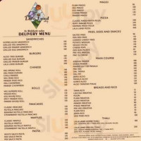 Lalaland Cafe menu