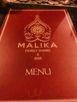 Malika Fine Dining inside