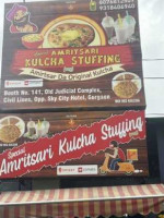 Amritsari Kulcha Stuffing (veg) menu