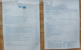 The Plume Of Feathers menu