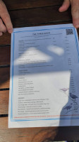 The Three Daws Riverside Inn menu