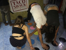 Taco Shack Diving Hostel food