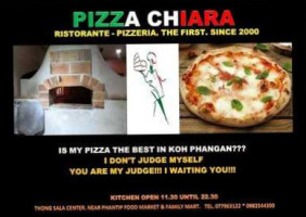 Pizza Chiara food