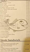 Fish Chips Shop menu