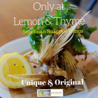 Lemon and Thyme food