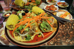 Bamboo Mexican House food