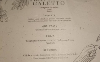 Trattoria Galetto food
